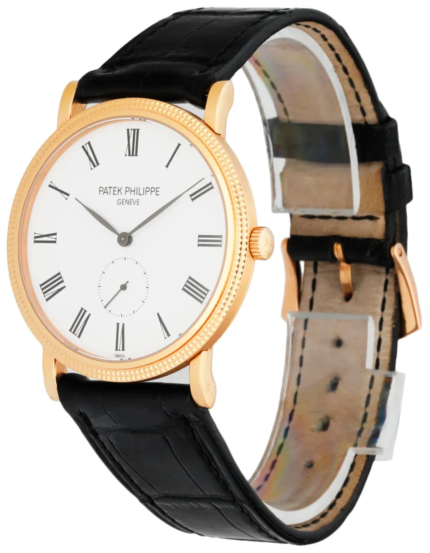 Patek Philippe Calatrava 5119R Mens Watch Box Papers