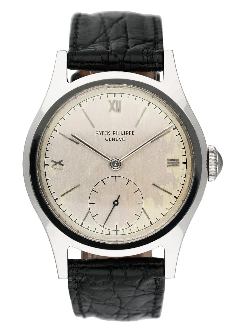 Patek Philippe Calatrava 565 Stainless Steel Mens Watch With Archives