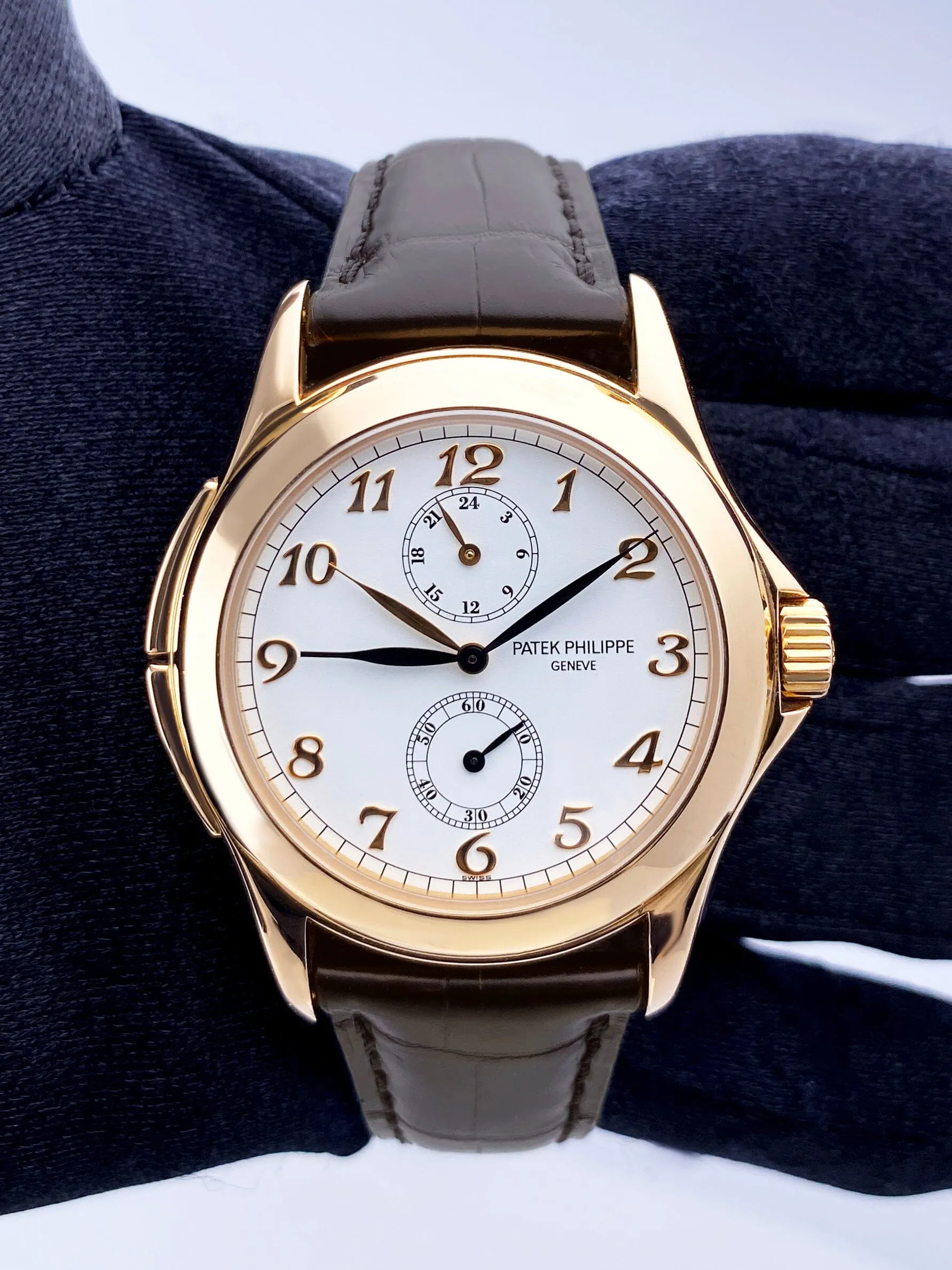Patek Philippe Calatrava Travel Time 5134R Mens Watch