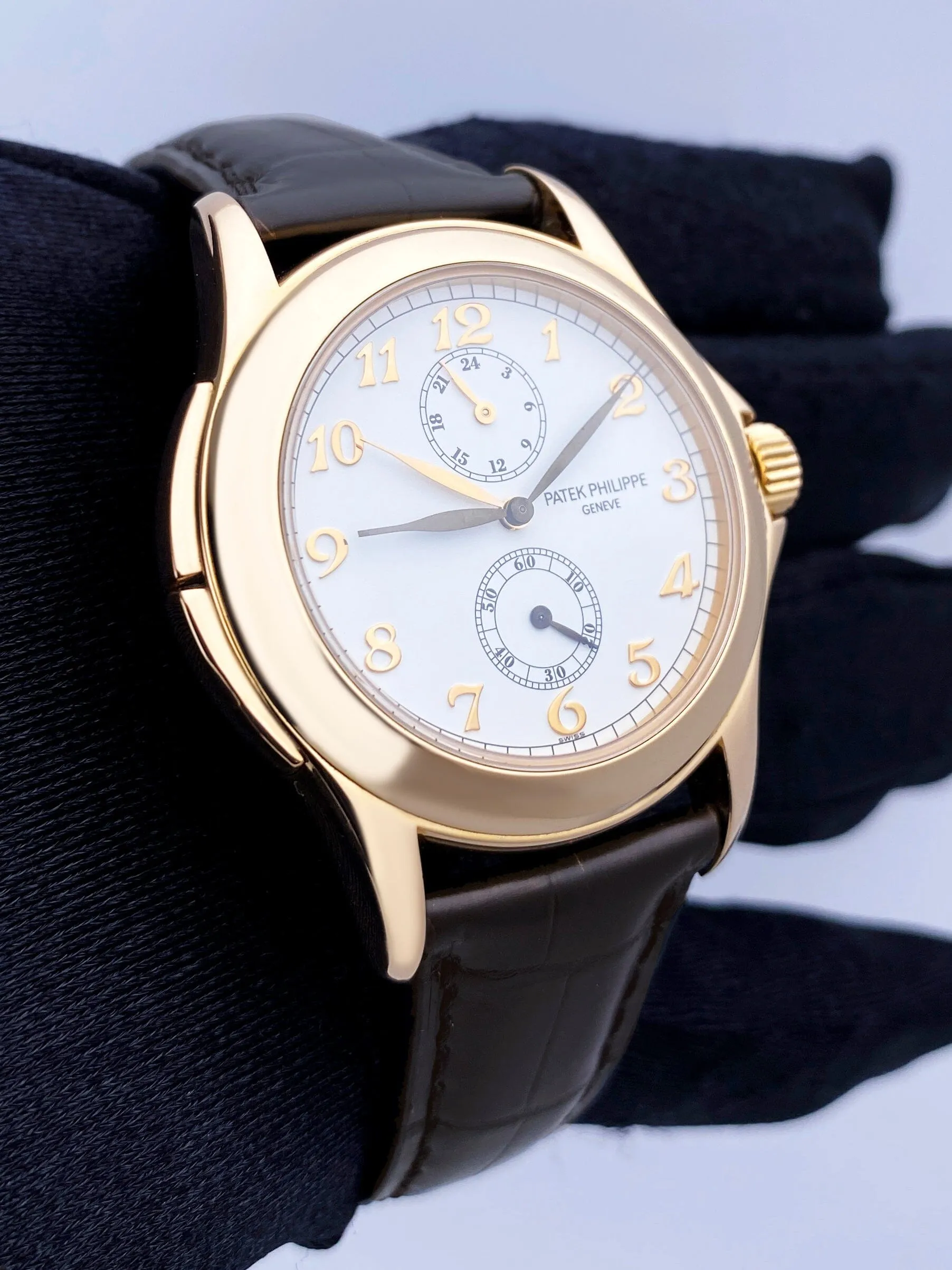 Patek Philippe Calatrava Travel Time 5134R Mens Watch
