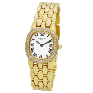 Patek Philippe Ellipse 4831J White Dial Quartz Women's Watch