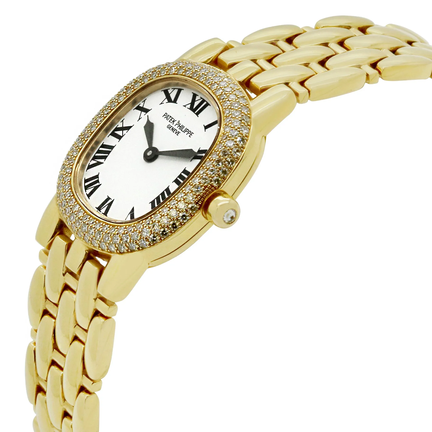 Patek Philippe Ellipse 4831J White Dial Quartz Women's Watch