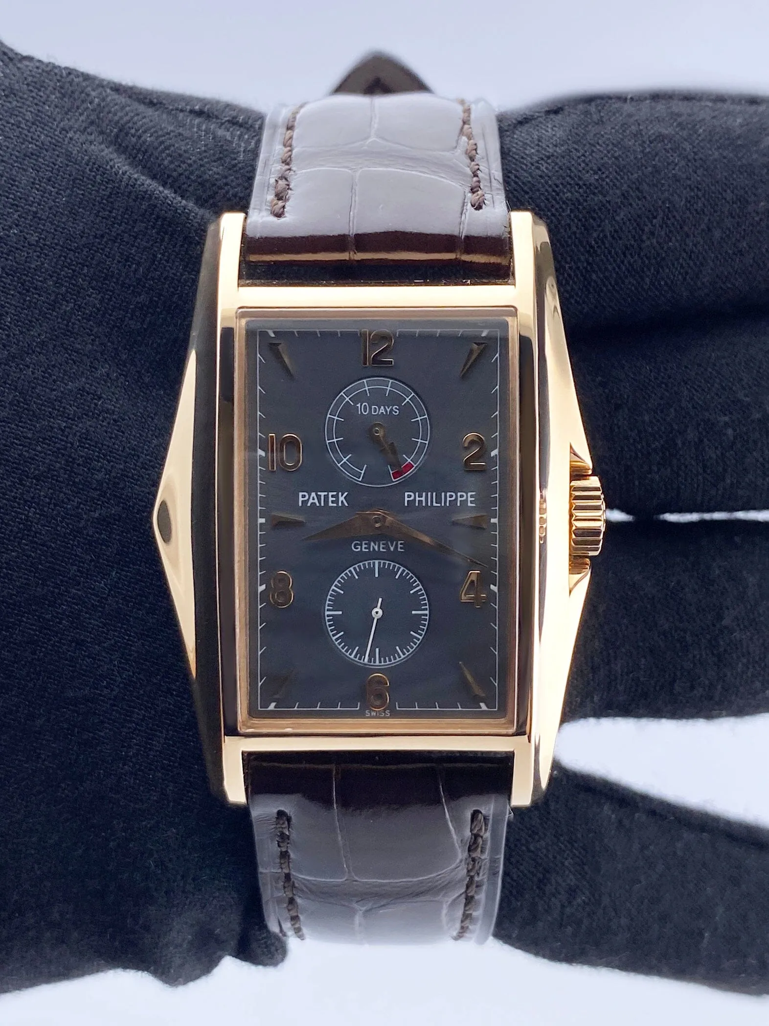 Patek Philippe Gondolo 10-Day 5100R Gray Dial Mens Watch
