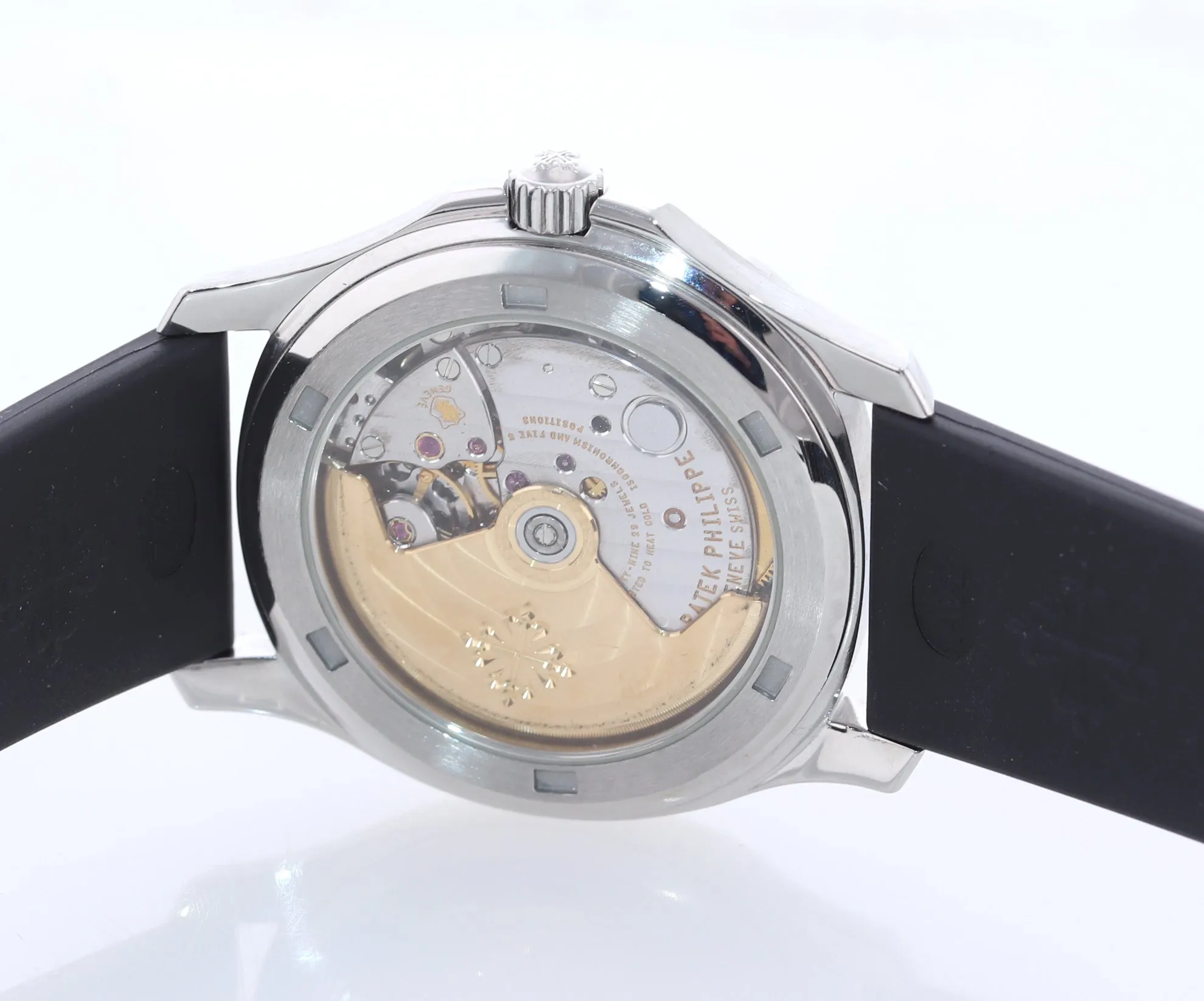 Patek Philippe  Steel 5066a Aquanaut Black Rubber 5066/1 36mm Watch Box