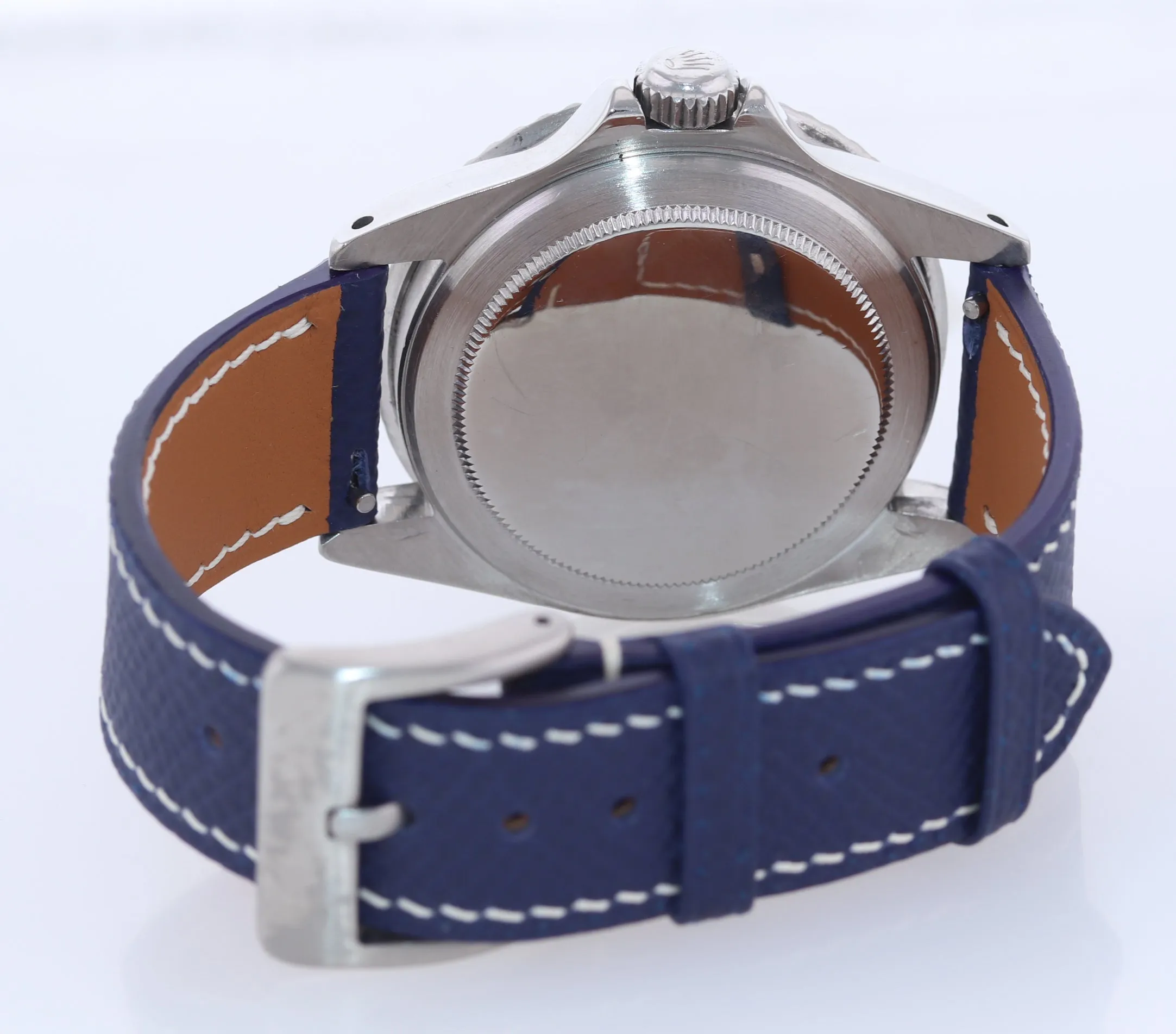Patina Rolex Submariner 5513 Matte Leather 40mm Watch