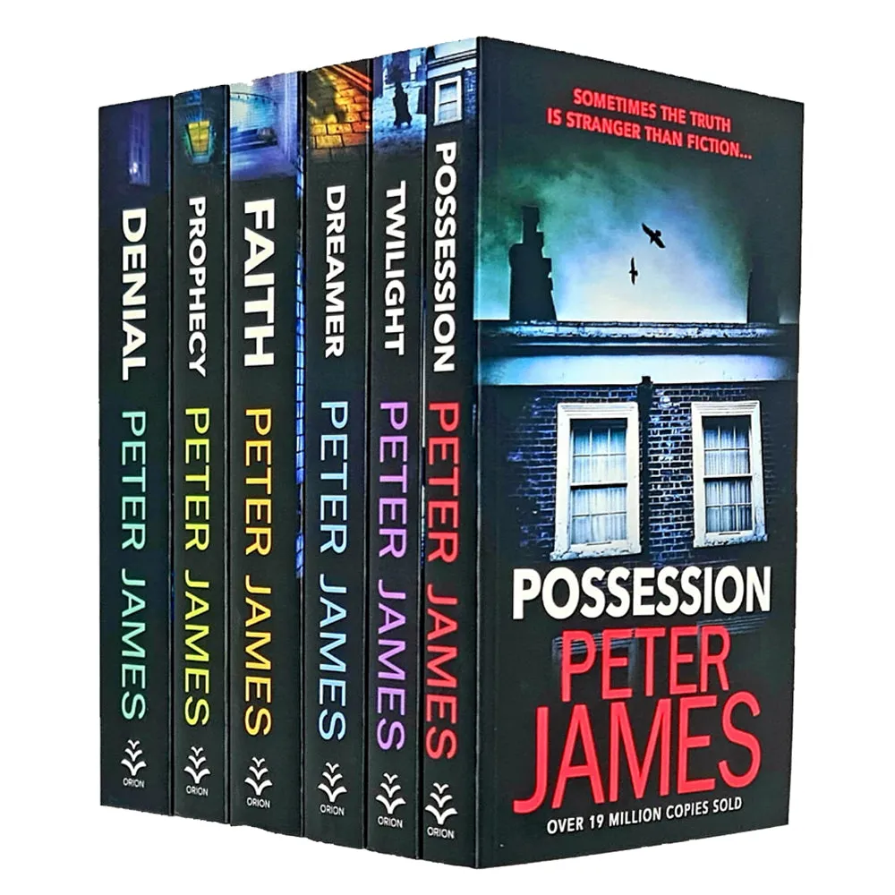 Peter James 6 Books Collection Set(Possession,Twilight,Dreamer,Prophecy,Faith,Denial)