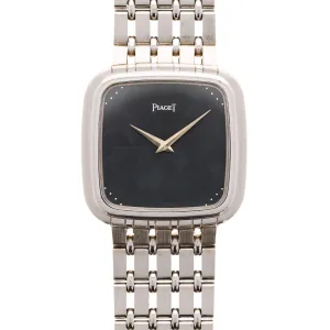 Piaget White Gold Backset Watch Ref. 7708