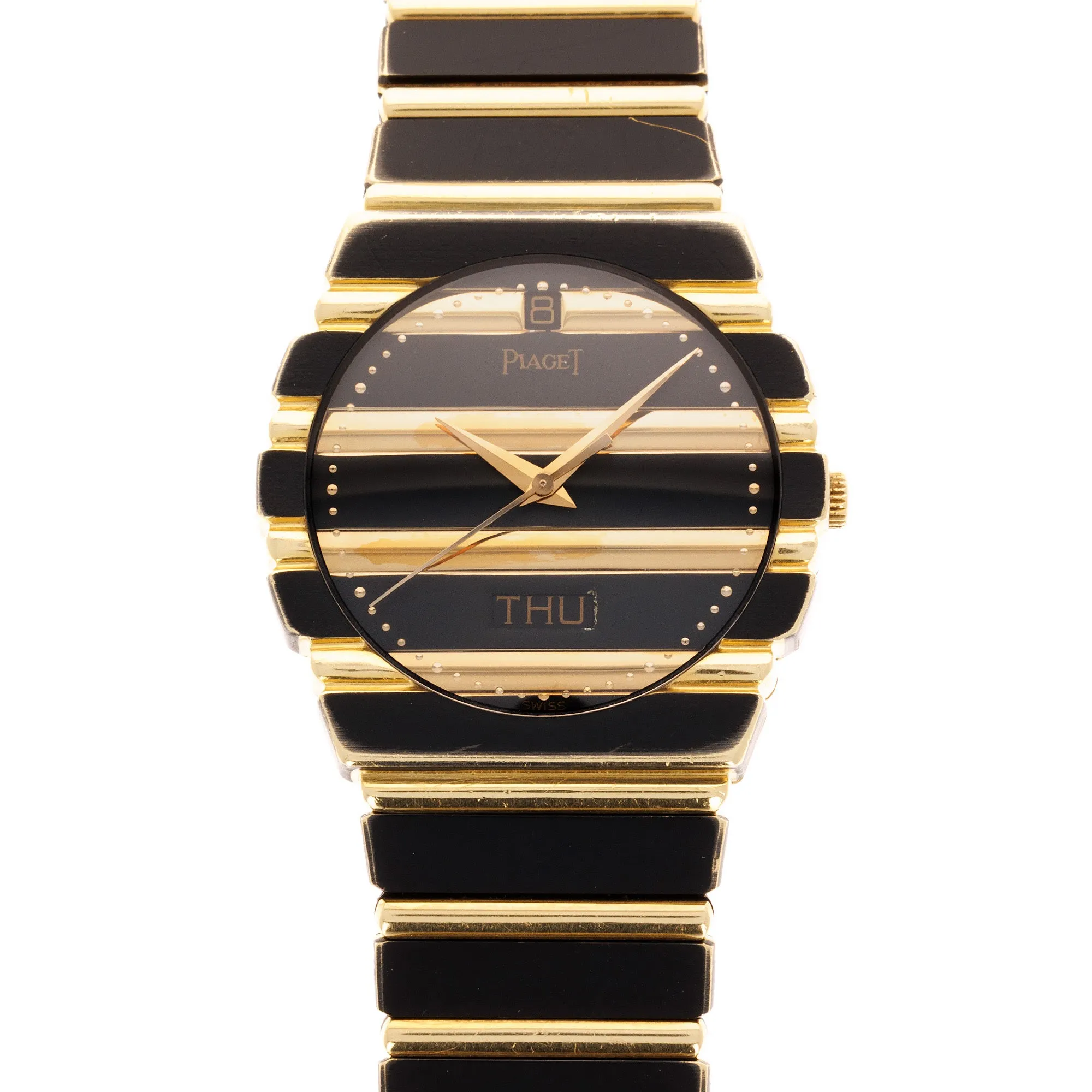 Piaget Yellow Gold and DLC Polo Watch Ref. 15562C701