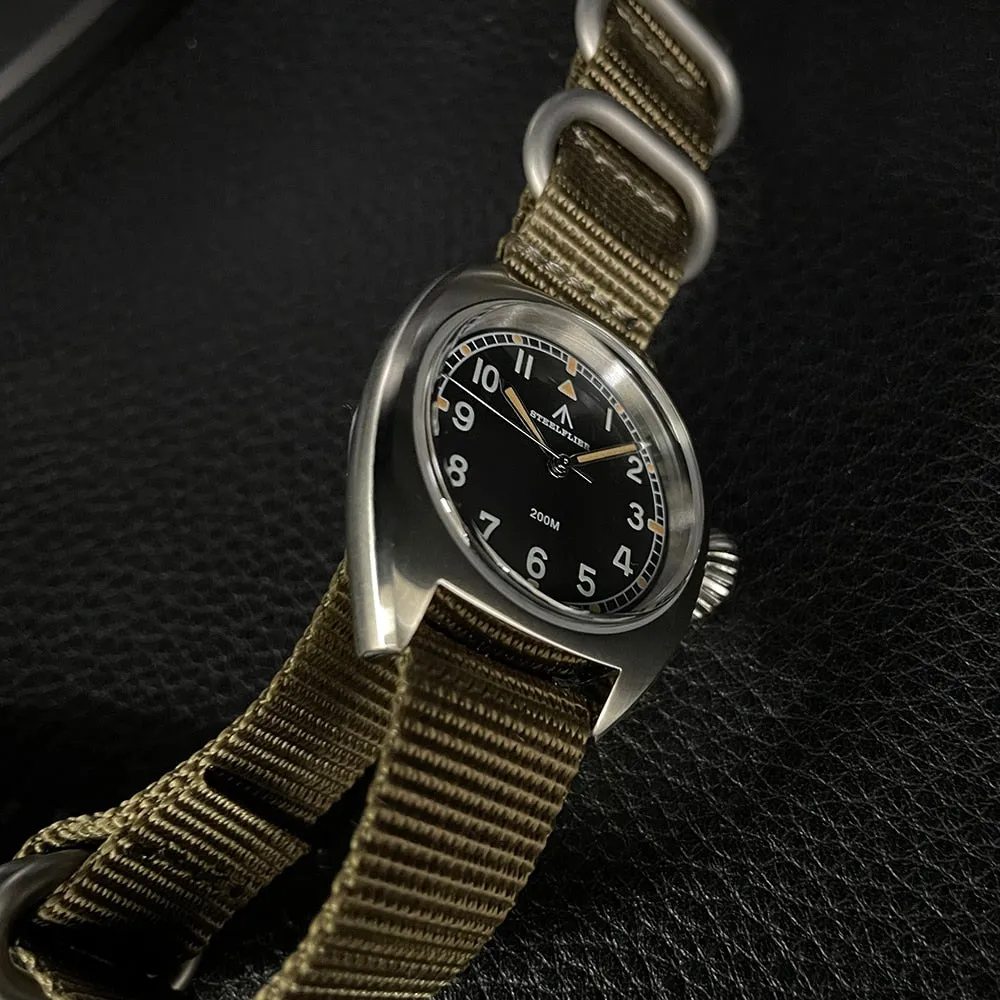 ★Pre-Owned★Steelflier SF745 British Army W10 Quartz Field Watch