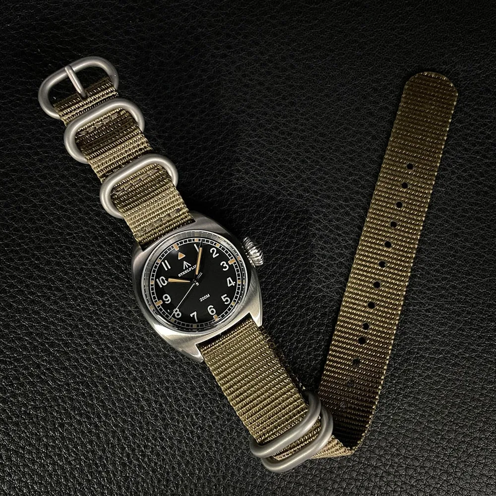 ★Pre-Owned★Steelflier SF745 British Army W10 Quartz Field Watch