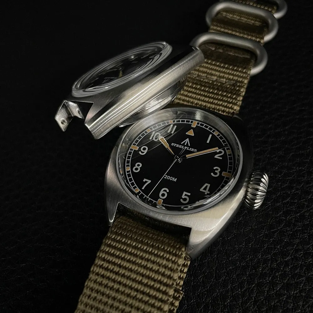 ★Pre-Owned★Steelflier SF745 British Army W10 Quartz Field Watch