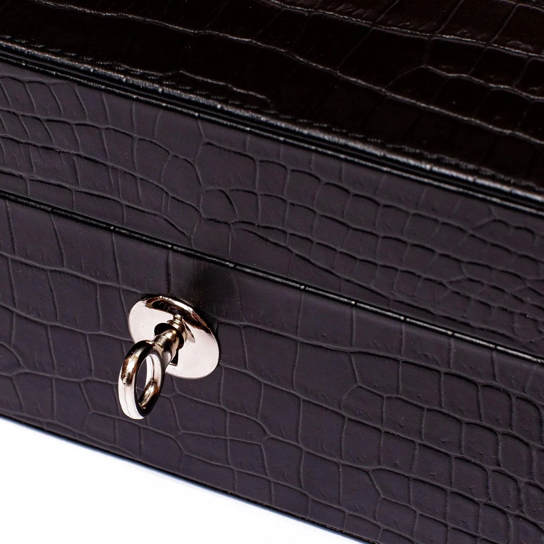 Rapport Brompton Five  Watch Collector Box Case - Black (5 Watches)