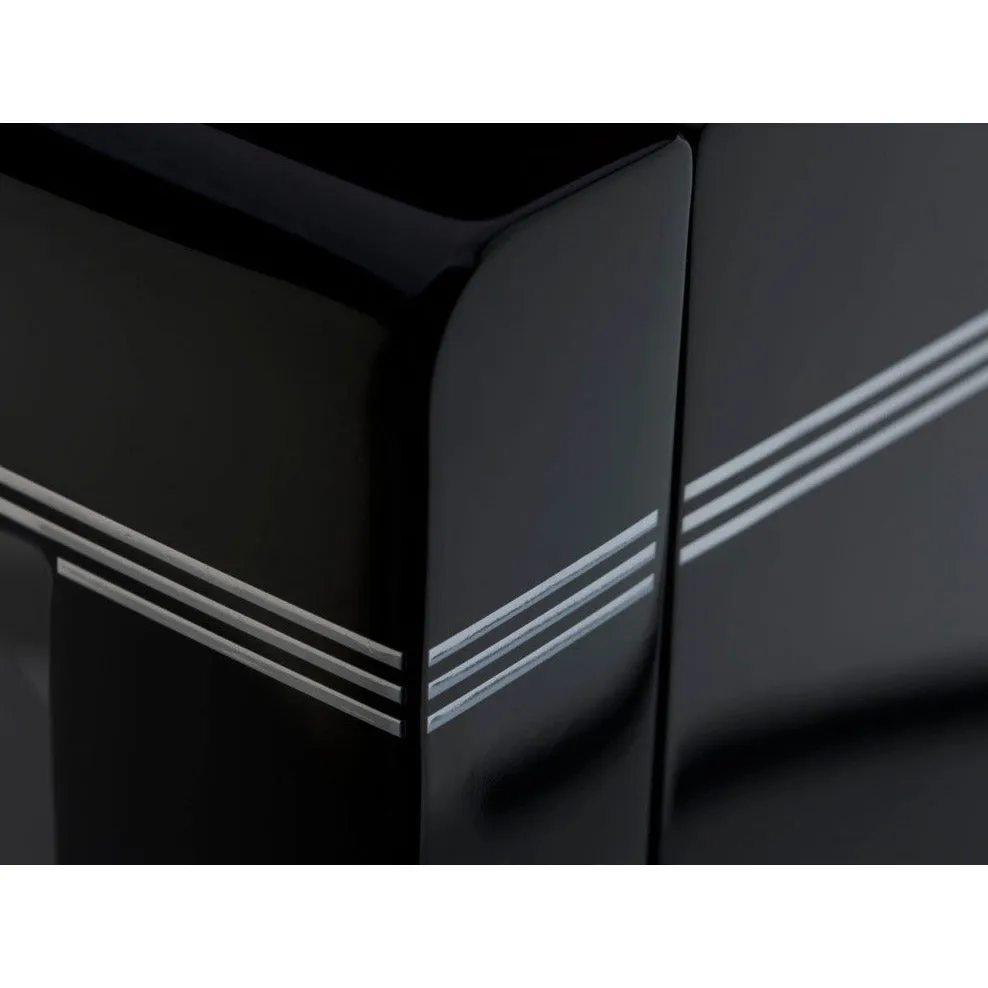 Rapport - Formula Quad Watch Winder in Ebony | W554