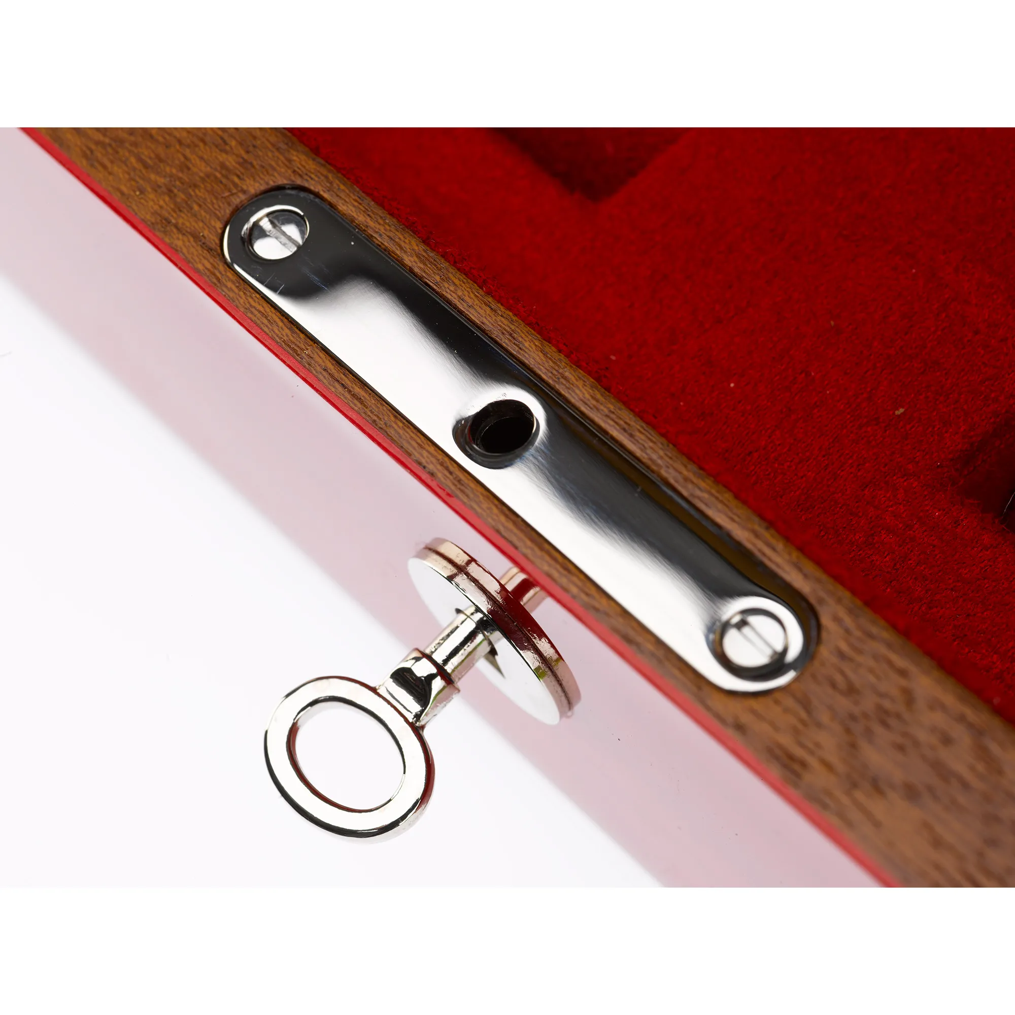 Rapport - Heritage 8 Watch Box in Red Lacquer | L421