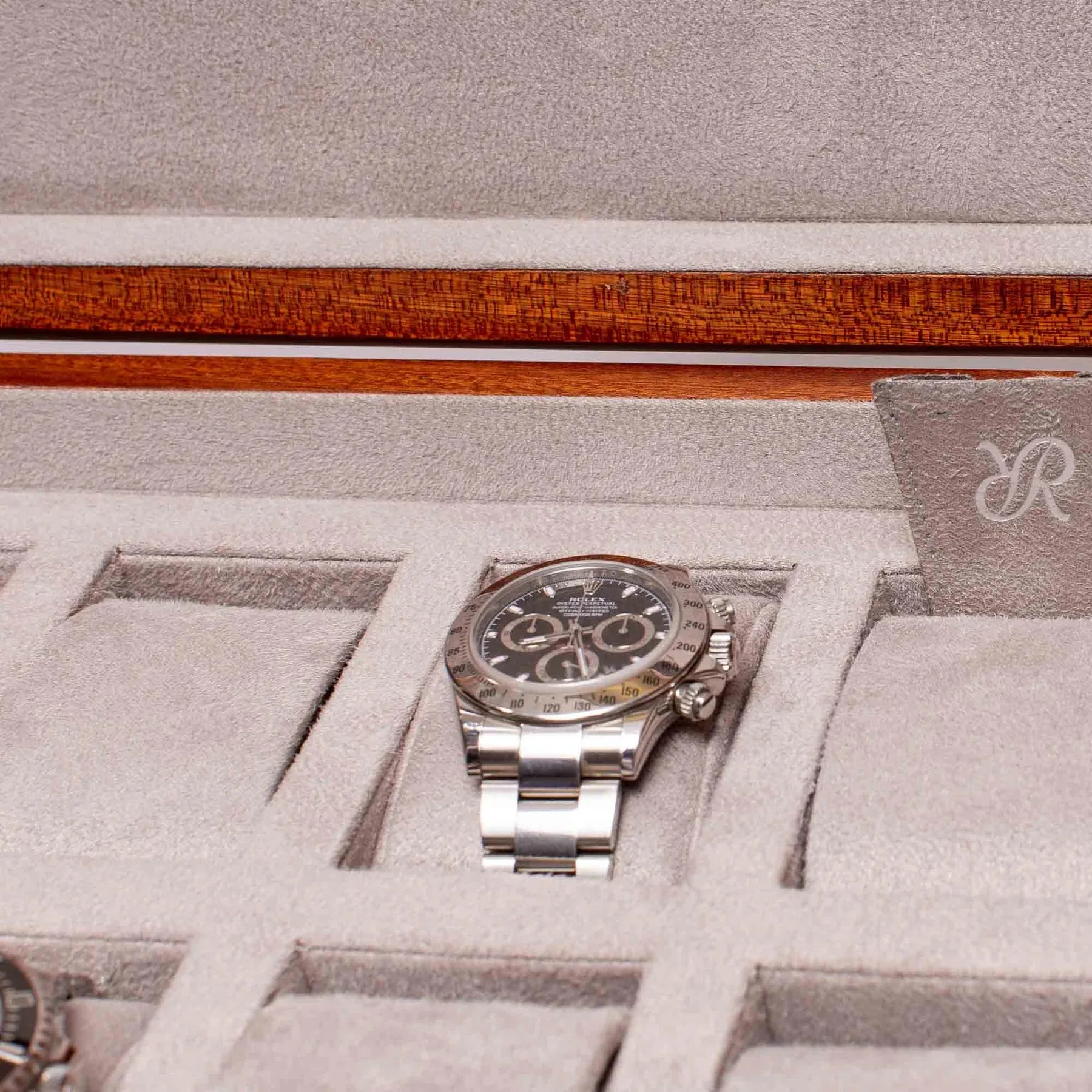 Rapport Heritage Chroma Eight Watch Box Case - Grey