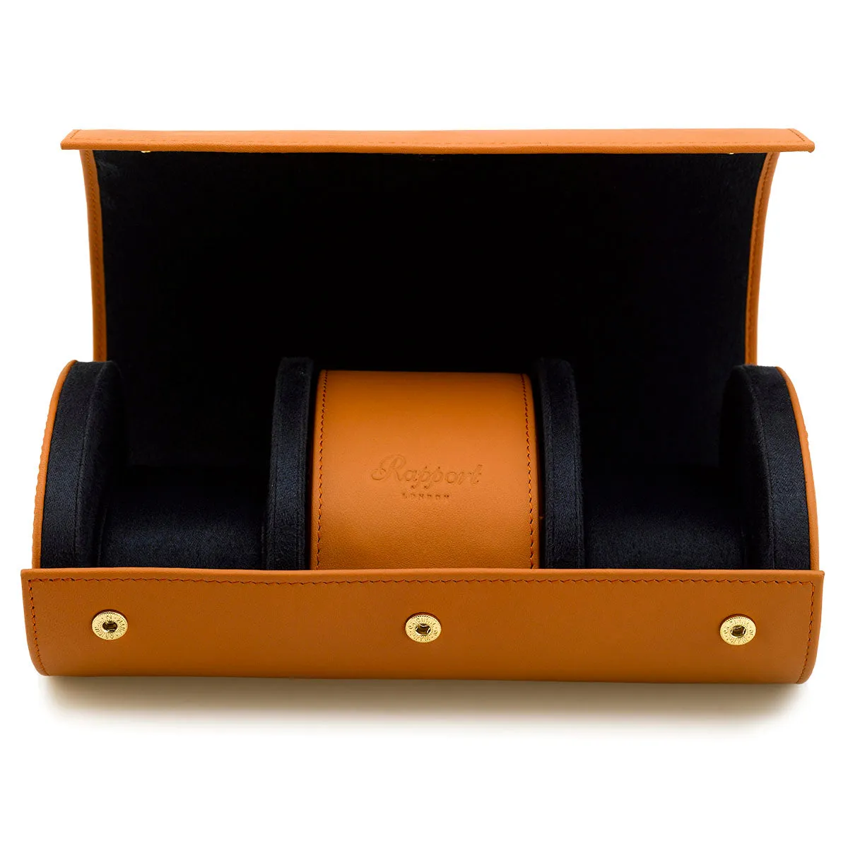 Rapport - Hyde Park Multi Watch Roll in Tan Leather | D285