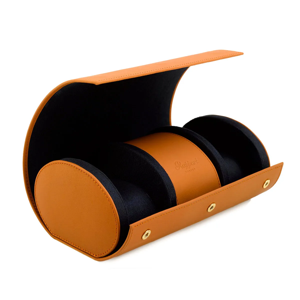Rapport - Hyde Park Multi Watch Roll in Tan Leather | D285