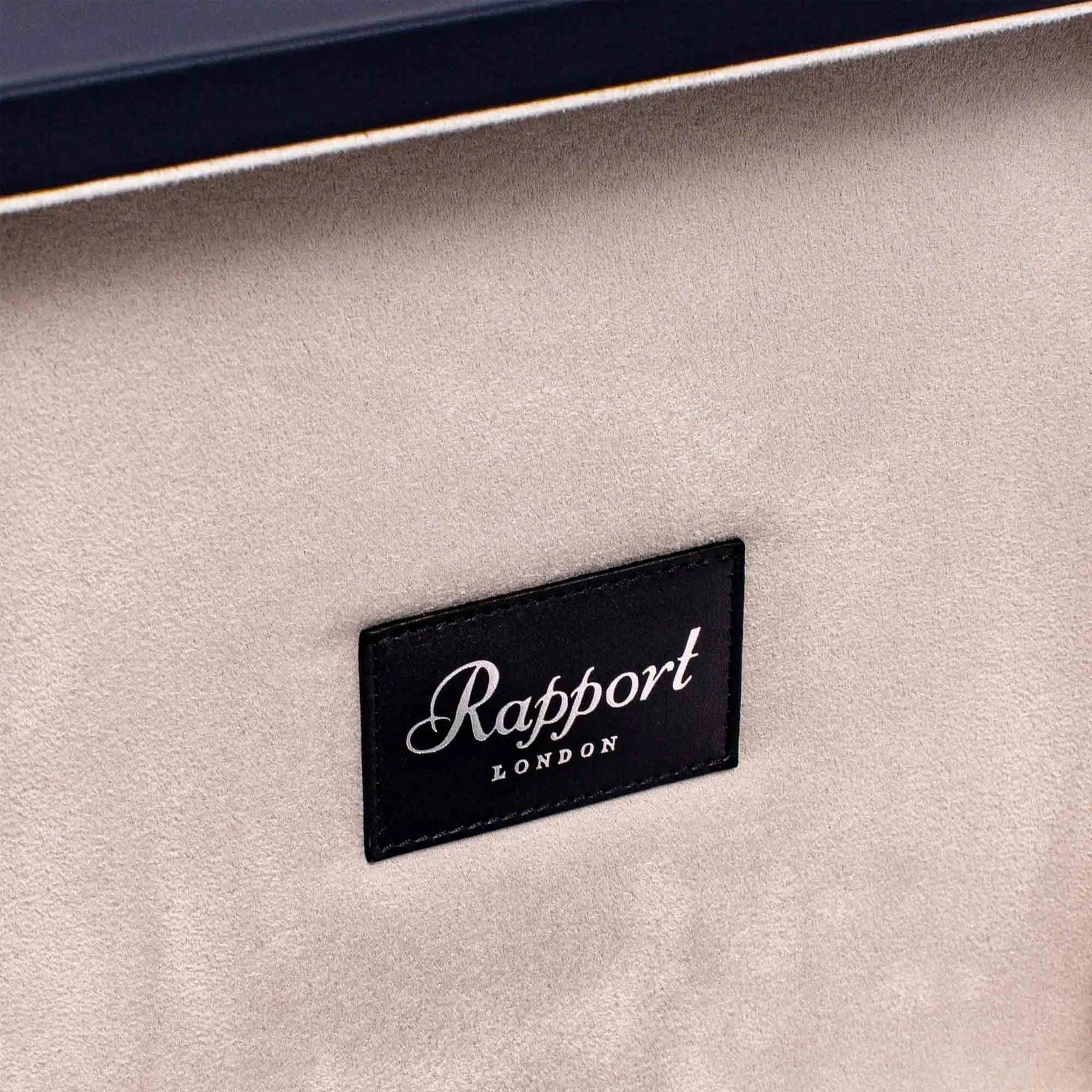 Rapport - Kensington Multi-storage Watch Box in Blue Leather | L321