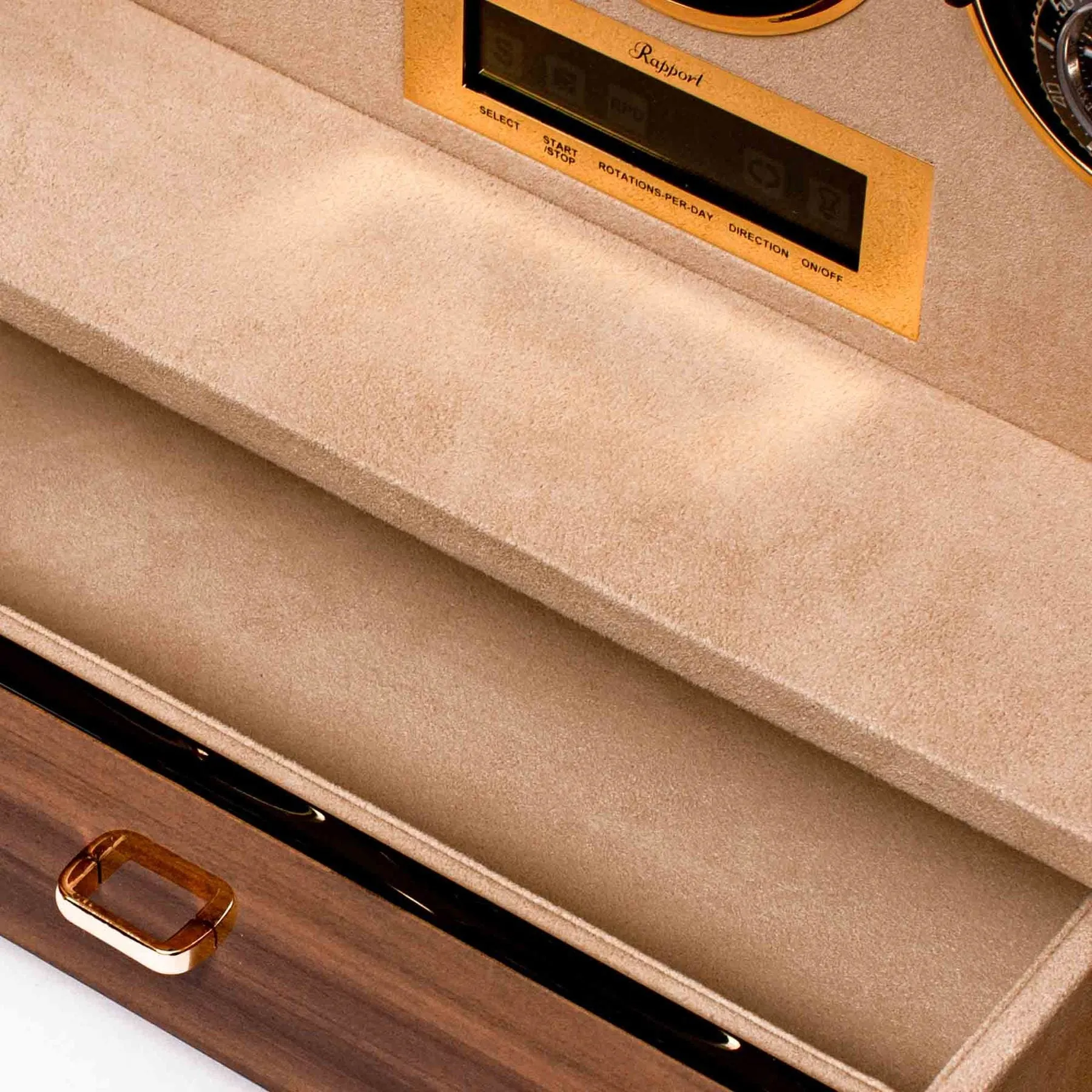 Rapport - Paramount 9-Unit Watch Winder in Walnut | W309