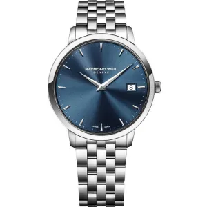 Raymond Weil Toccata Blue Dial Steel Bracelet Men's Watch 5588-ST-50001