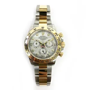 Rolex Cosmograph Daytona 116503 White MOP Diamond Dial Jul 2018