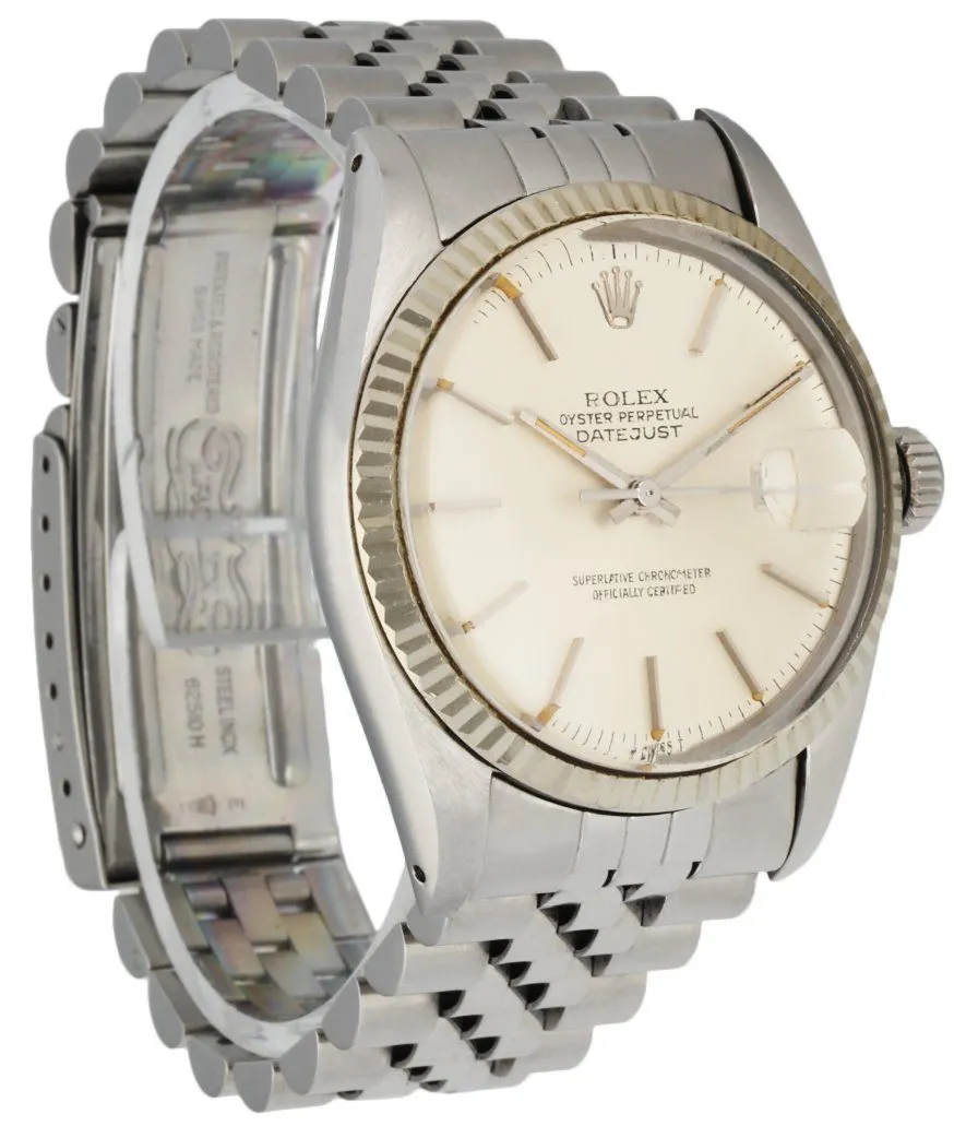 Rolex Datejust 16014 Silver Dial Mens Watch