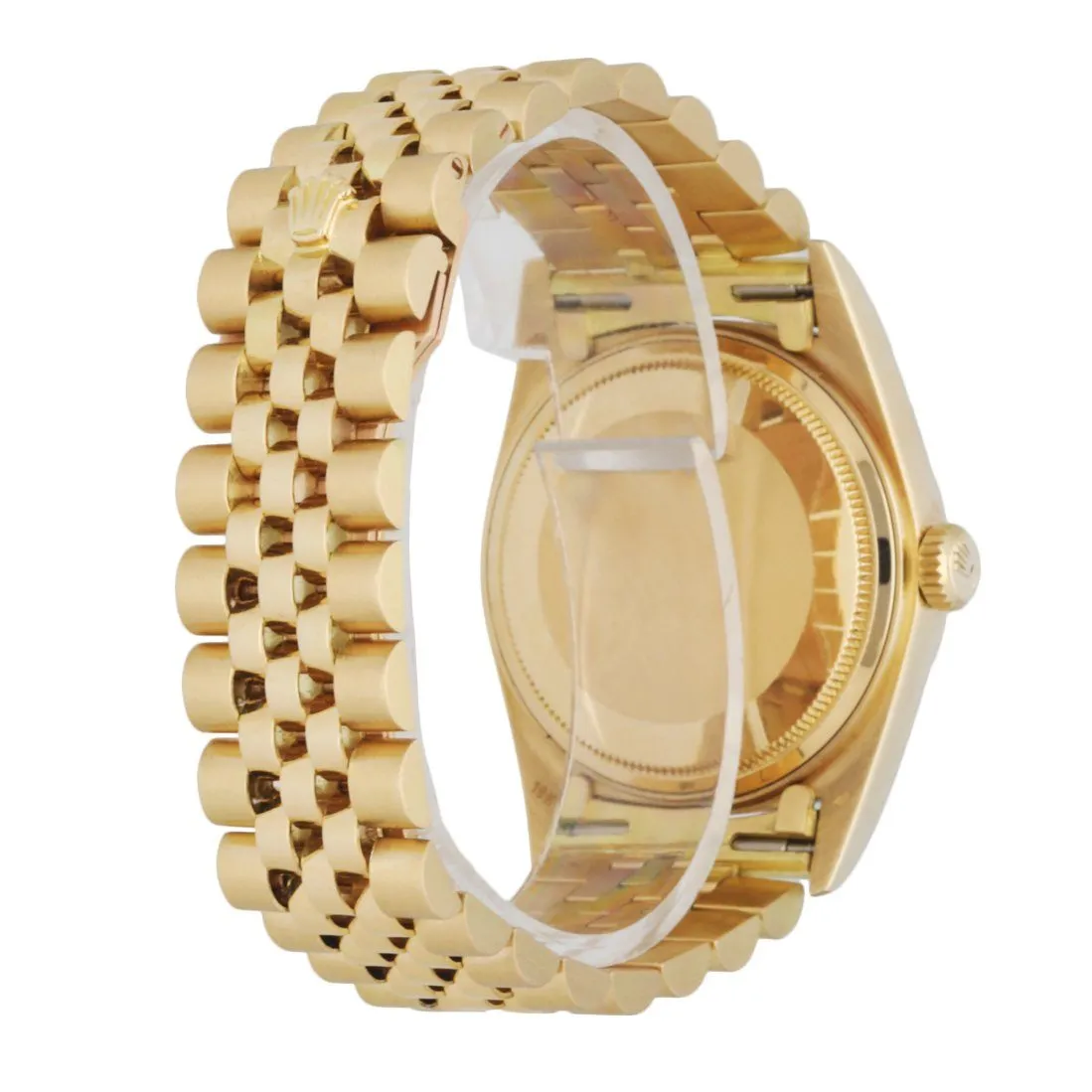 Rolex DateJust 16018 Buckley Dial 18k Yellow Gold Men's Watch