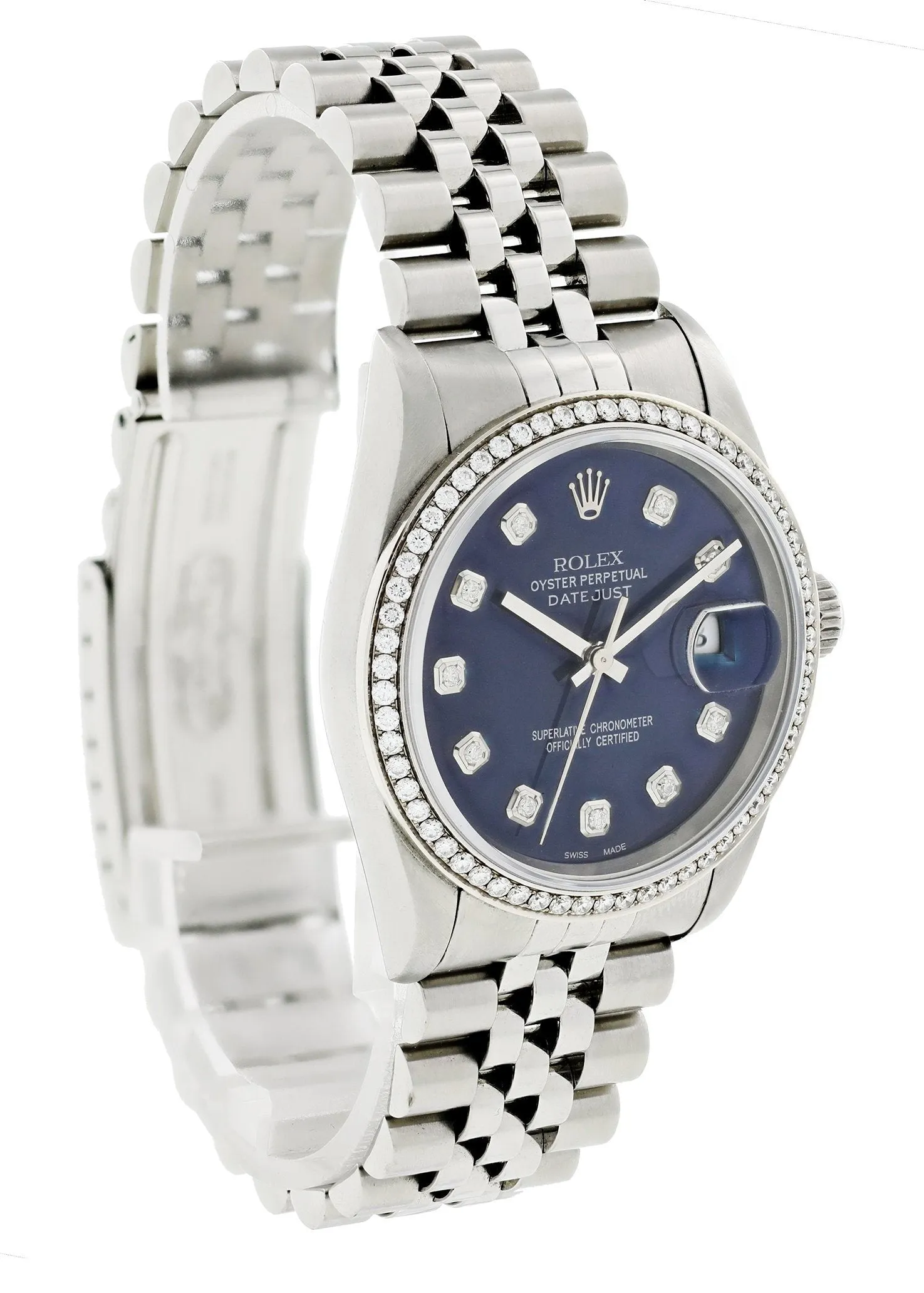 Rolex Datejust 16234 Diamond Men Watch