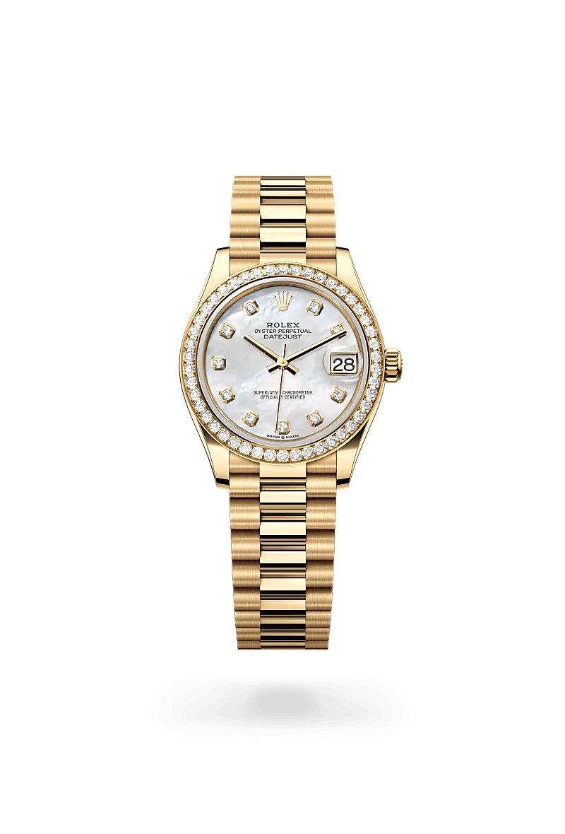 Rolex Datejust 31 in 18 kt yellow gold, M278288RBR-0006 | Walters & Hogsett