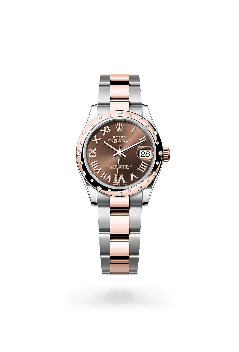 Rolex Datejust 31 in Everose Rolesor - combination of Oystersteel and Everose gold, M278341RBR-0003 | Walters & Hogsett