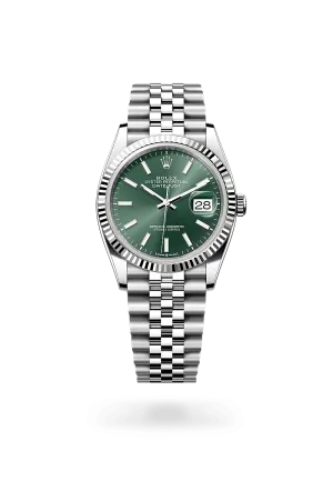 Rolex Datejust 36 in White Rolesor - combination of Oystersteel and white gold, M126234-0051 | Walters & Hogsett