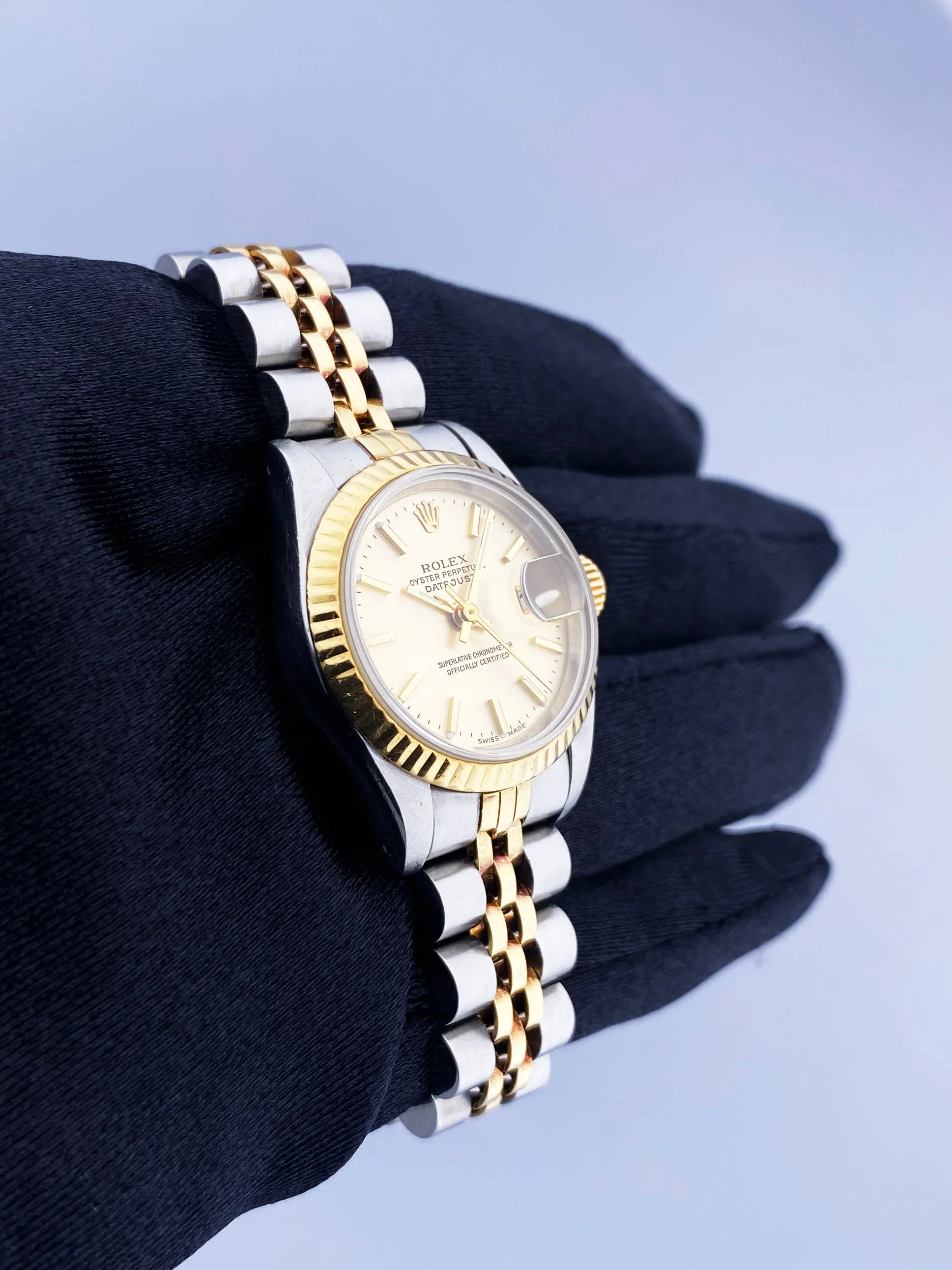 Rolex Datejust 69173 Champagne Dial Ladies Watch