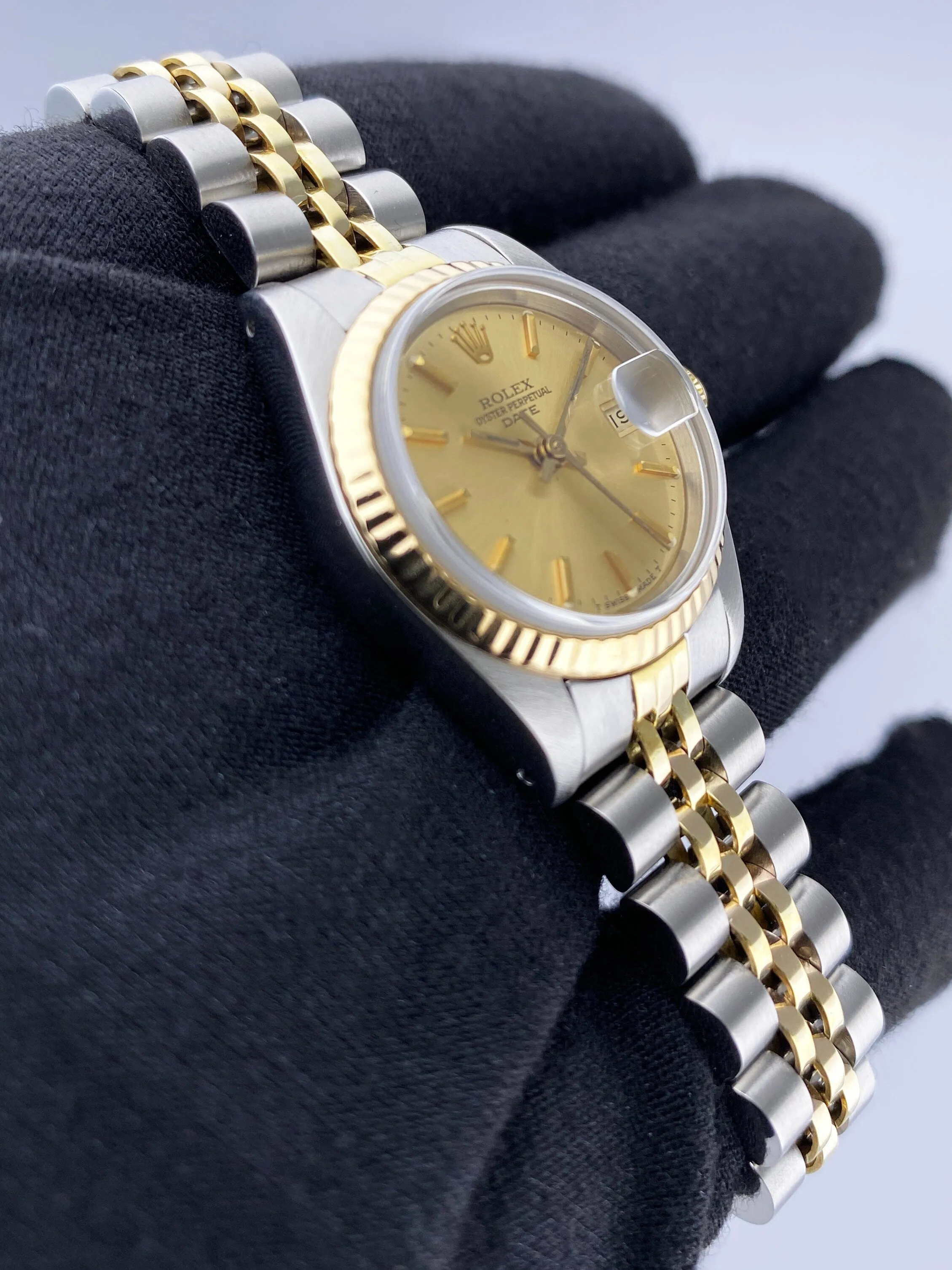 Rolex Datejust 69173 Champagne Dial Ladies Watch