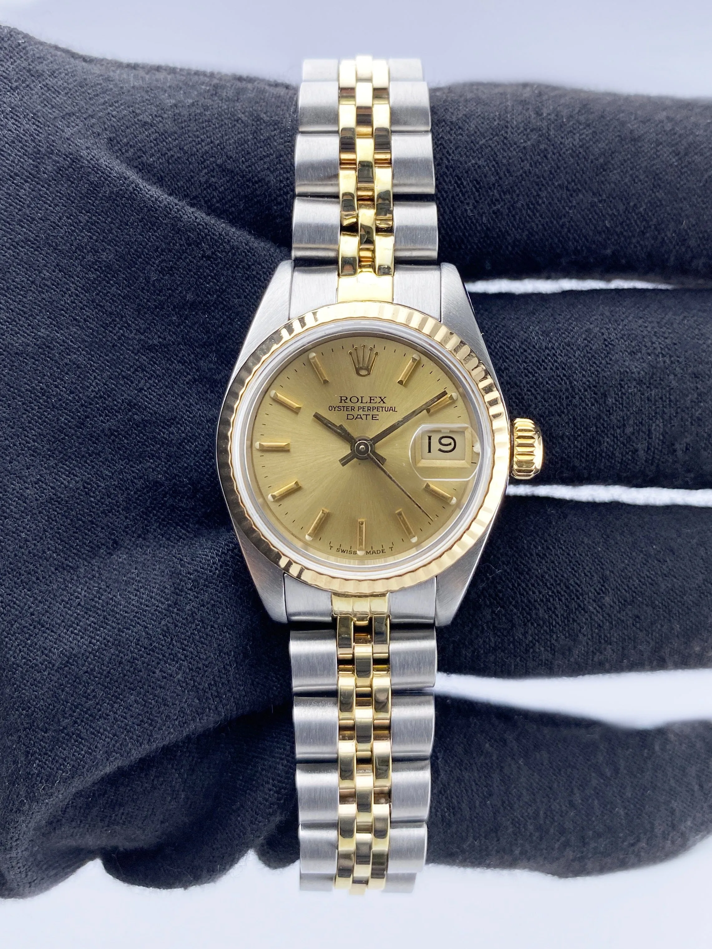 Rolex Datejust 69173 Champagne Dial Ladies Watch