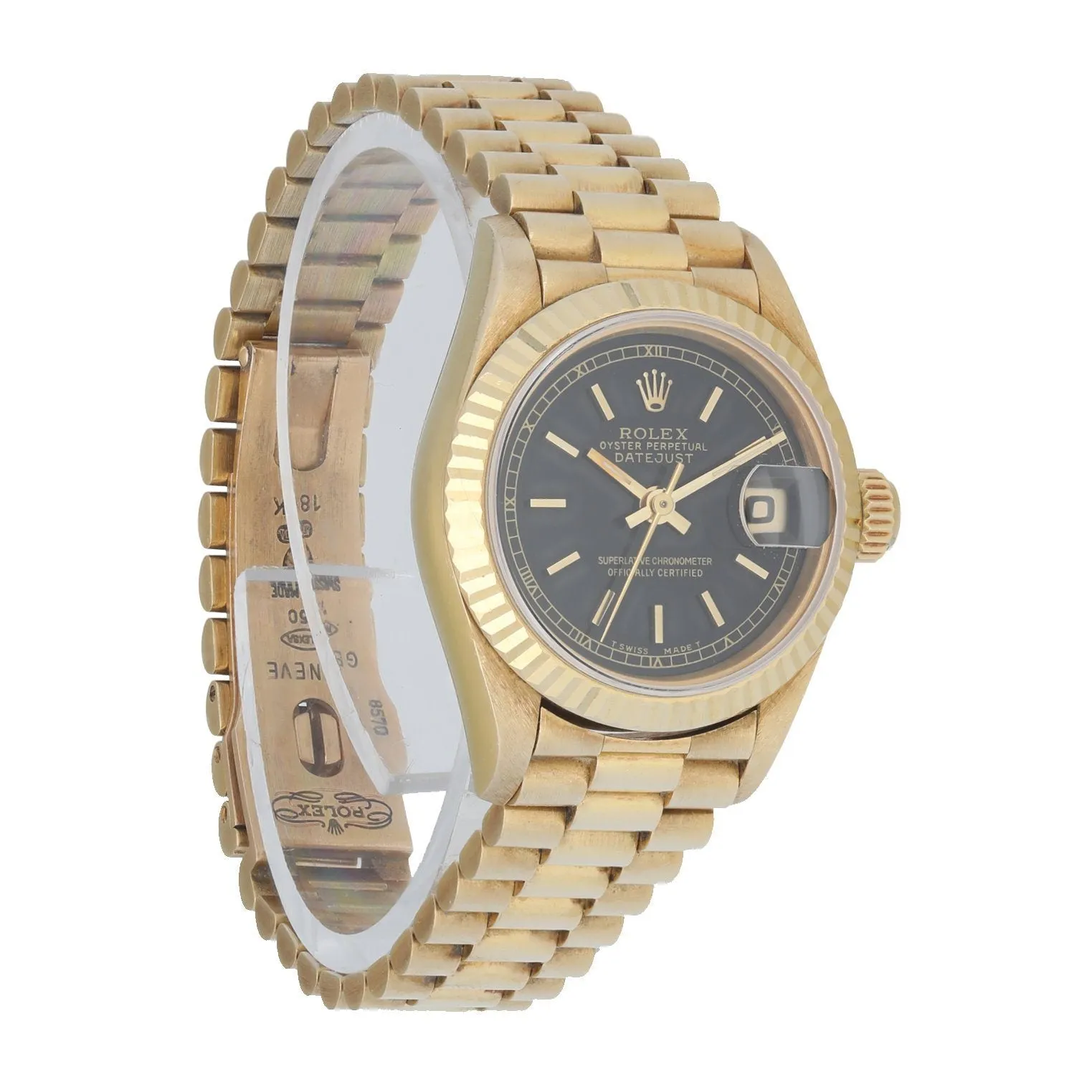 Rolex Datejust 69178 Yellow Gold Ladies Watch