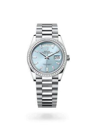 Rolex Day-Date 36 in Platinum, M128396TBR-0003 | Walters & Hogsett