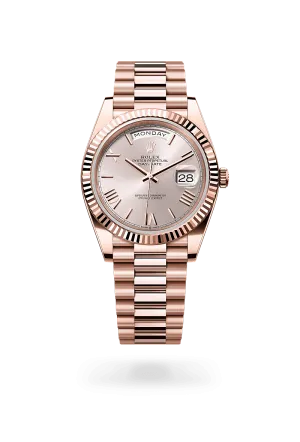 Rolex Day-Date 40 in 18 kt Everose gold, M228235-0001 | Walters & Hogsett