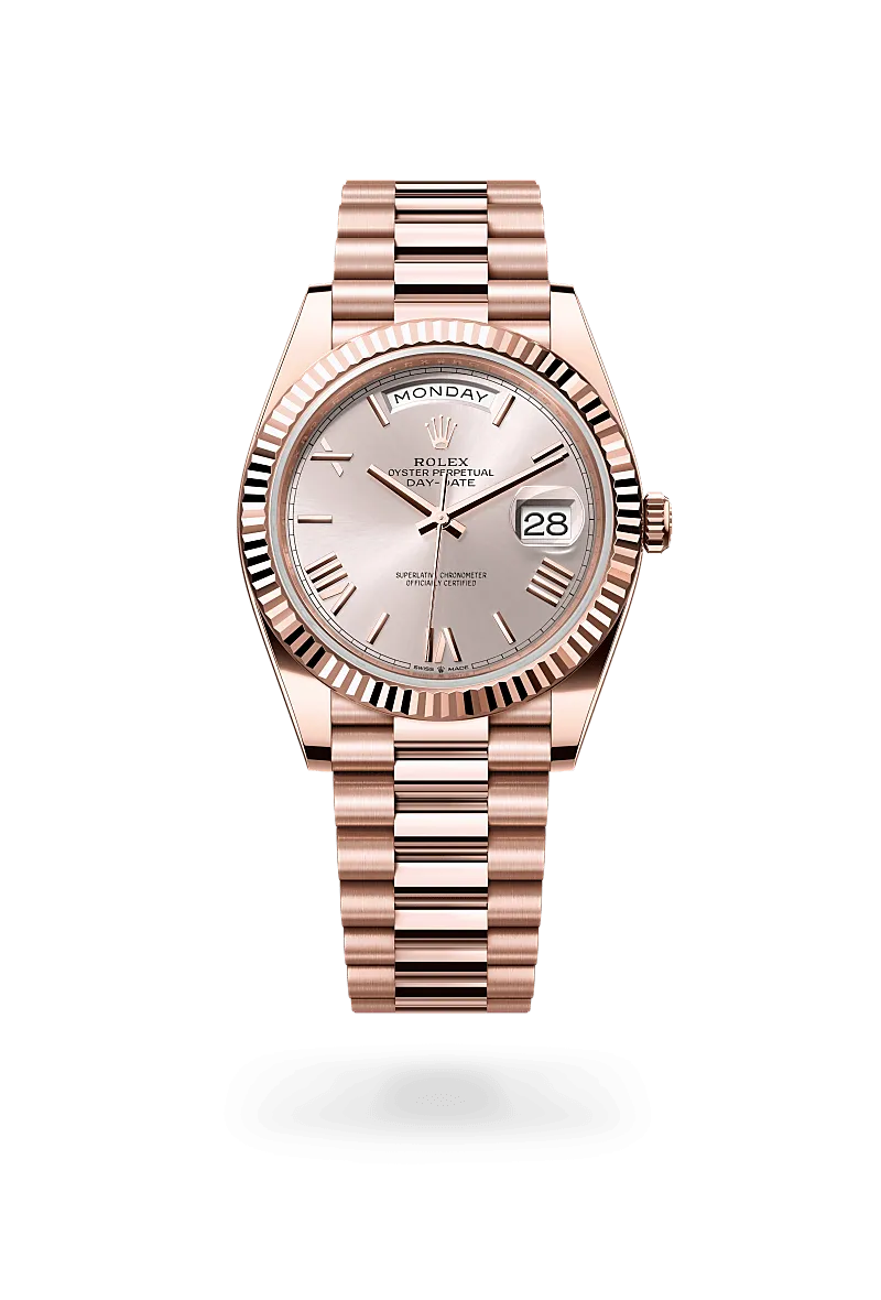 Rolex Day-Date 40 in 18 kt Everose gold, M228235-0001 | Walters & Hogsett