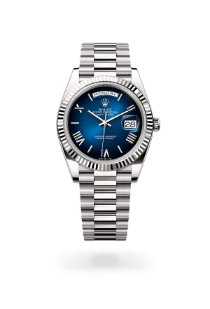 Rolex Day-Date 40 in 18 kt white gold, M228239-0076 | Walters & Hogsett