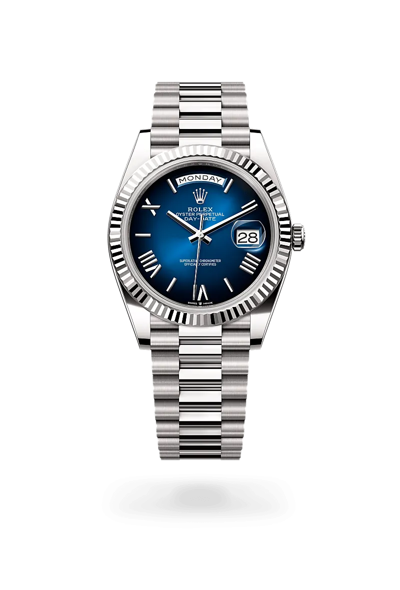 Rolex Day-Date 40 in 18 kt white gold, M228239-0076 | Walters & Hogsett