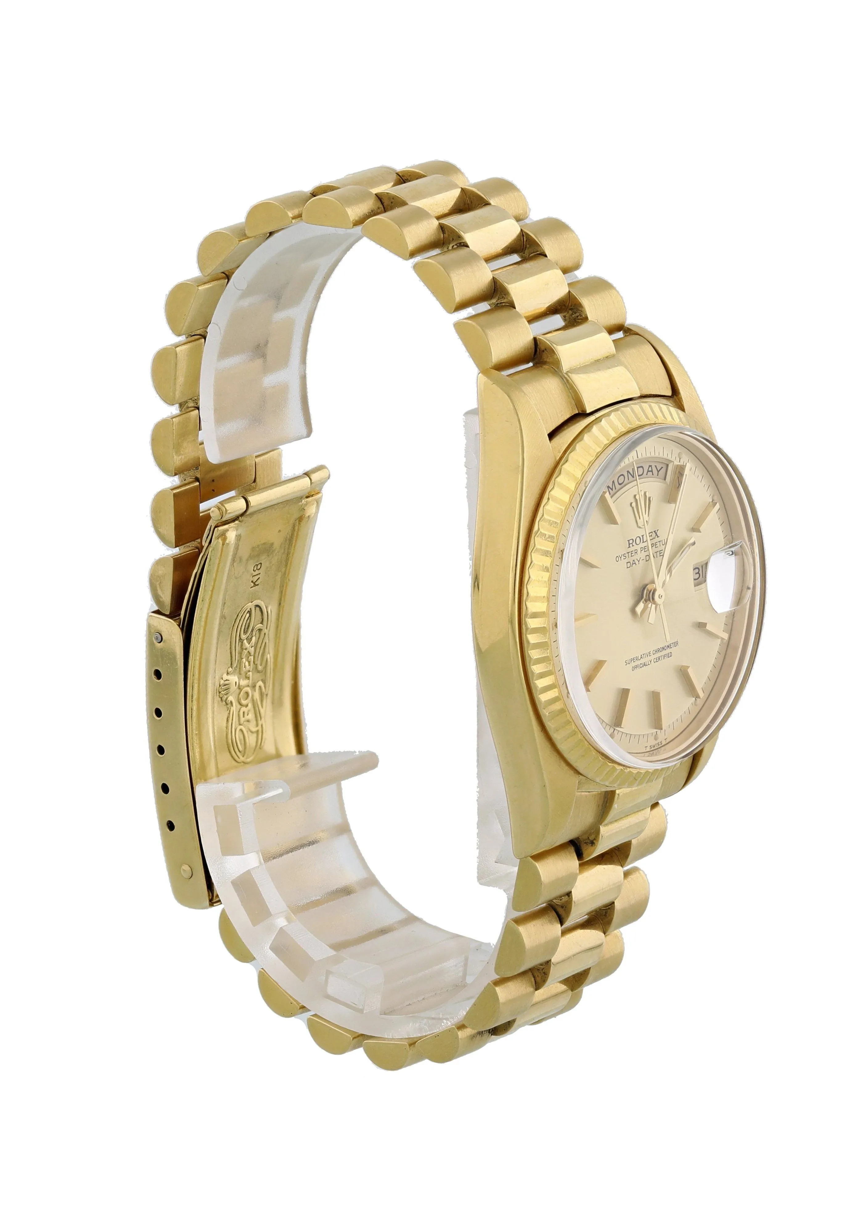 Rolex Day-Date President 1803 18K Yellow Gold Mens Watch