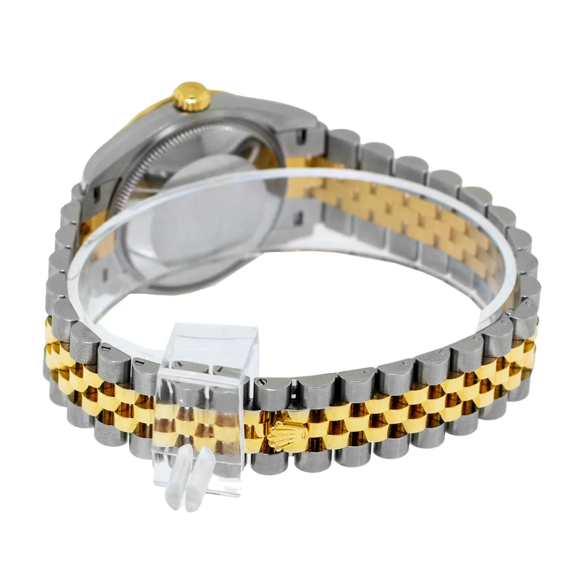 Rolex Lady-Datejust 31mm Yellow Gold & Steel Champagne Diamond Dial 278273