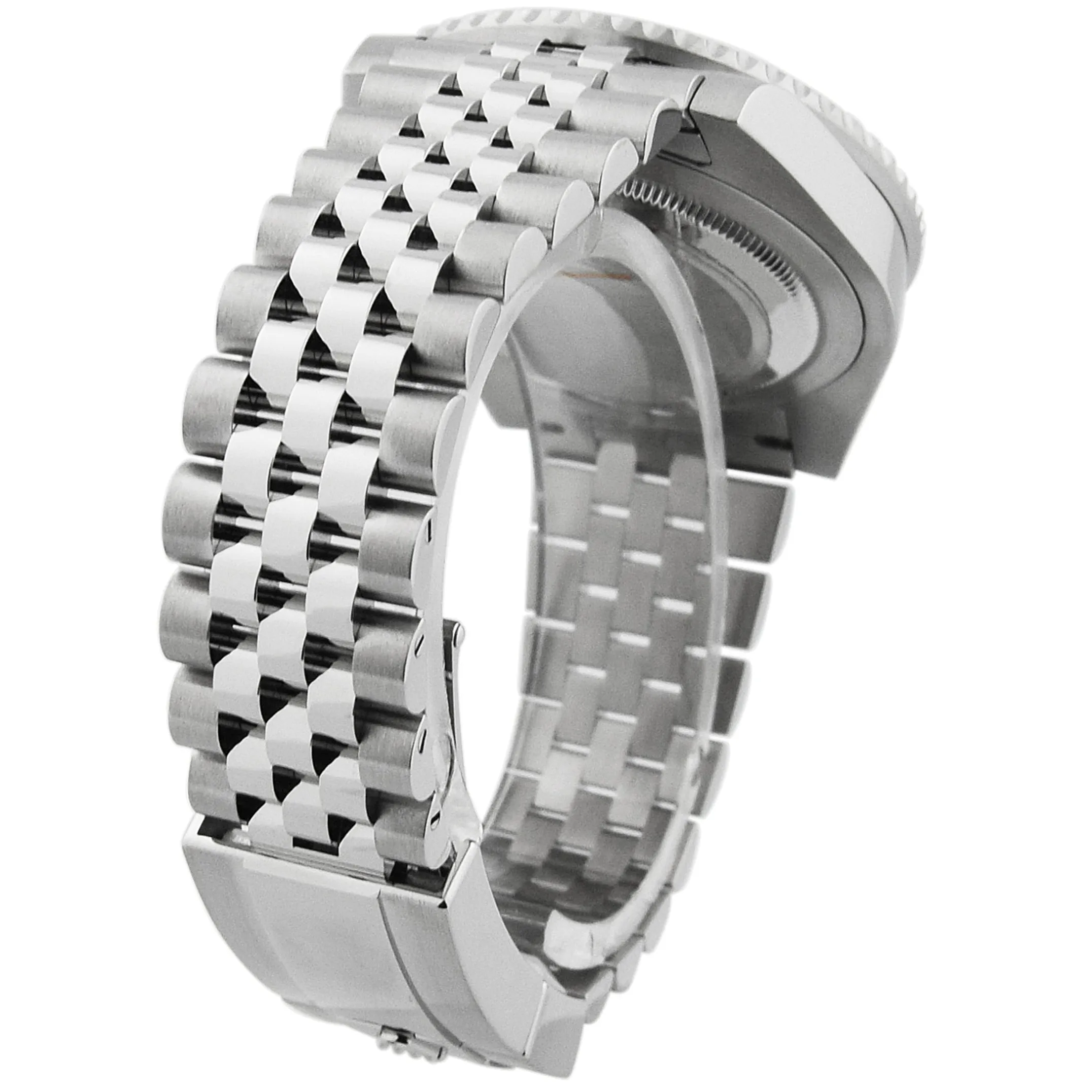 Rolex Men's GMT-Master II BATGIRL Stainless steel 40mm Black Dot Dial Watch Reference #: 126710BLNR