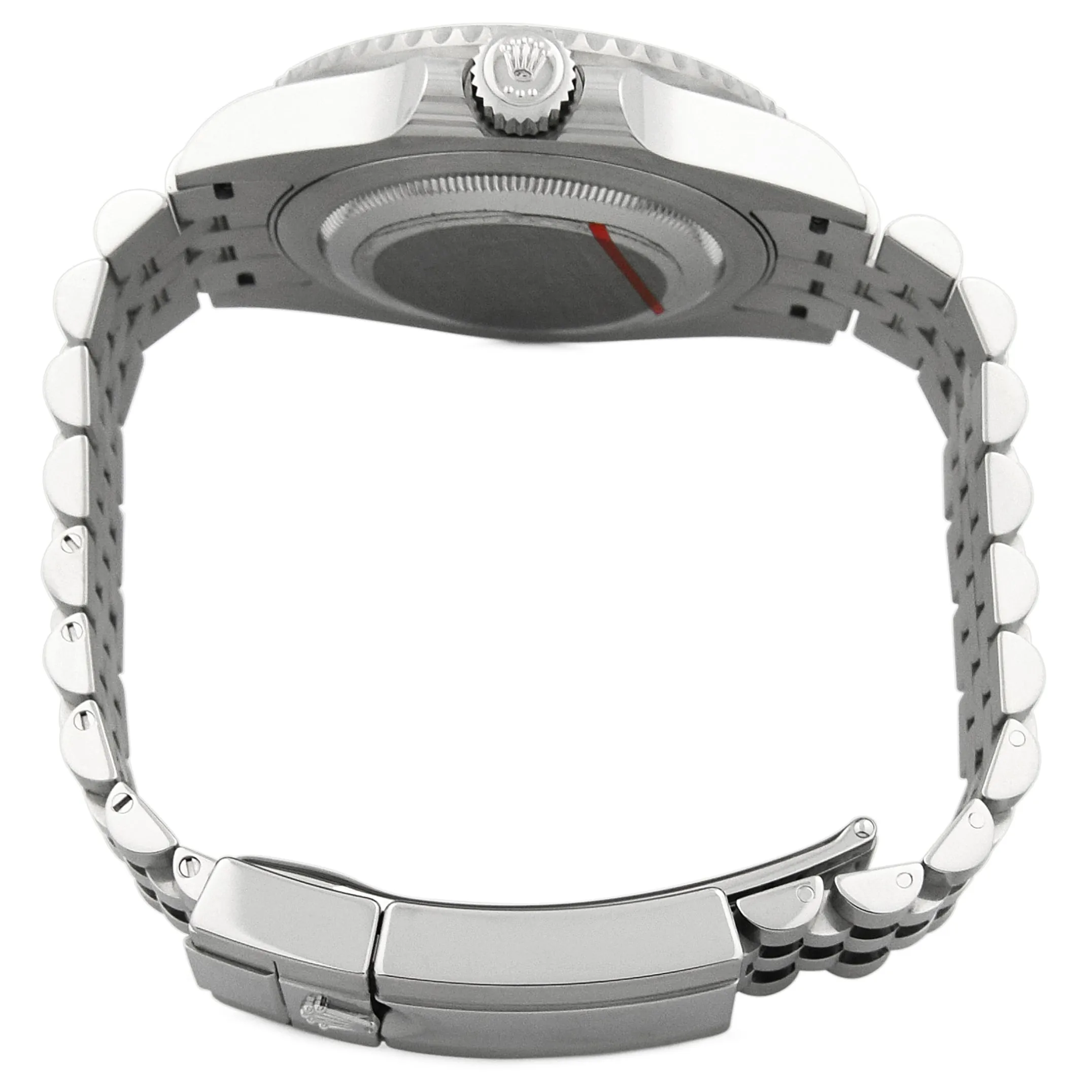 Rolex Men's GMT-Master II BATGIRL Stainless steel 40mm Black Dot Dial Watch Reference #: 126710BLNR