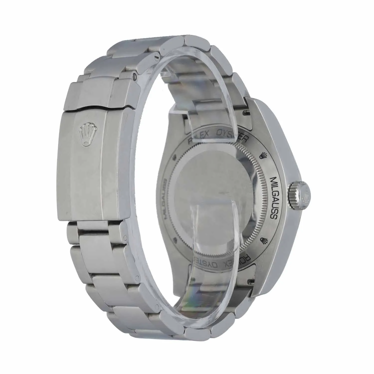 Rolex Milgauss 116400GV Mens Watch Box & Papers