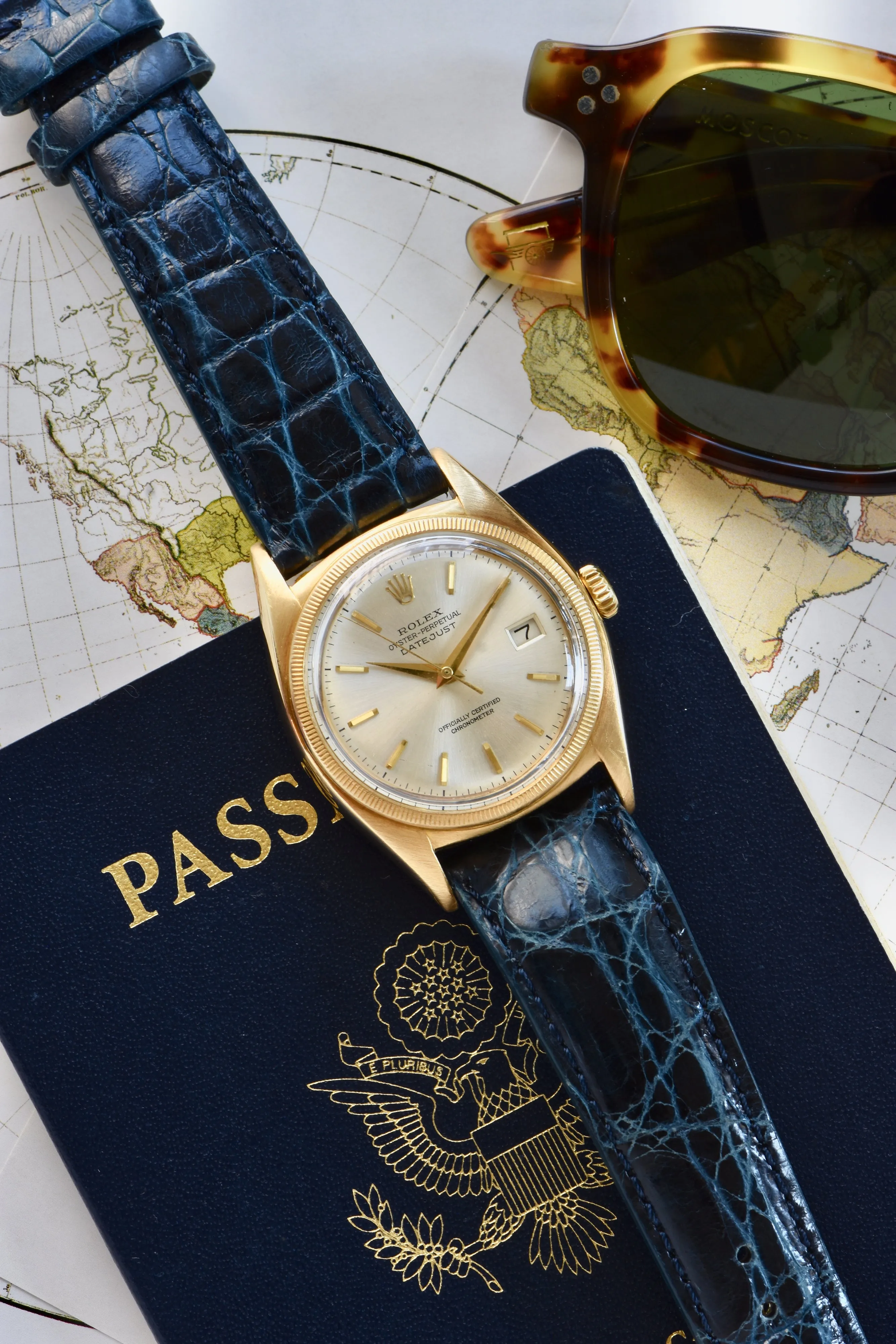 Rolex Oyster-Perpetual Datejust "Bubbleback", Ref. 6031