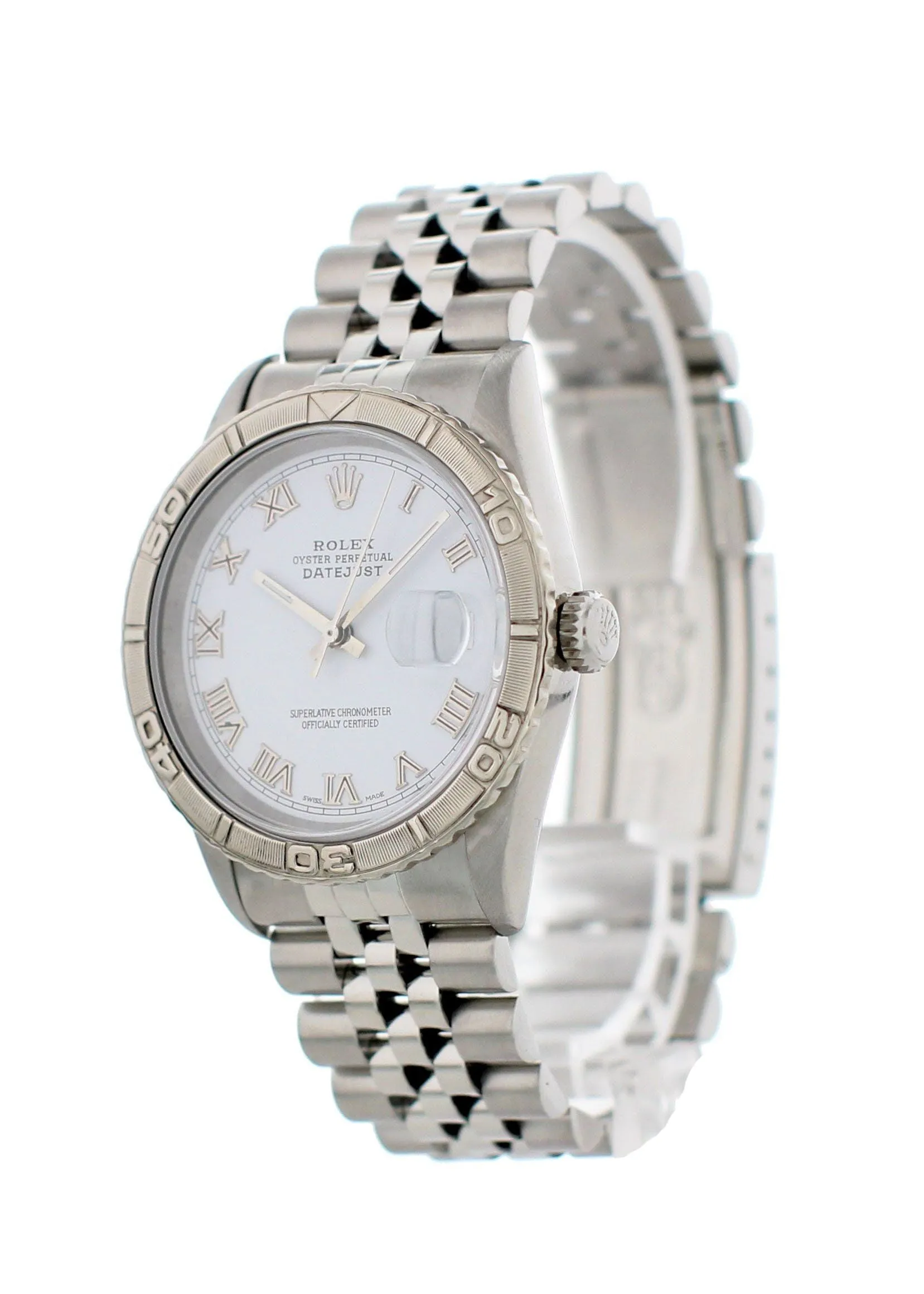 Rolex Oyster Perpetual Datejust Turn O'Graph 16264 Mens Watch