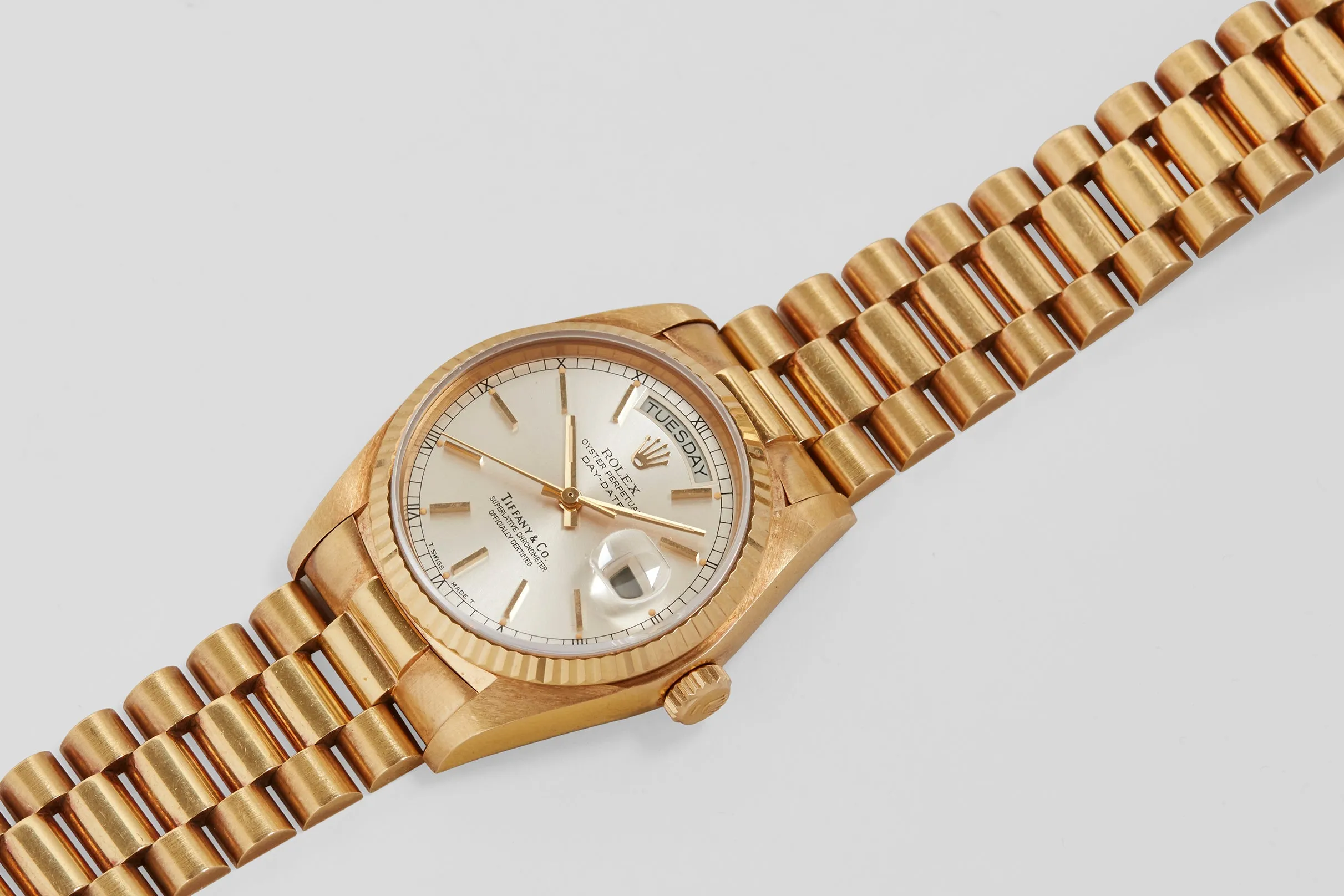 Rolex Oyster Perpetual Day Date "President" Tiffany & Co. Dial 1979
