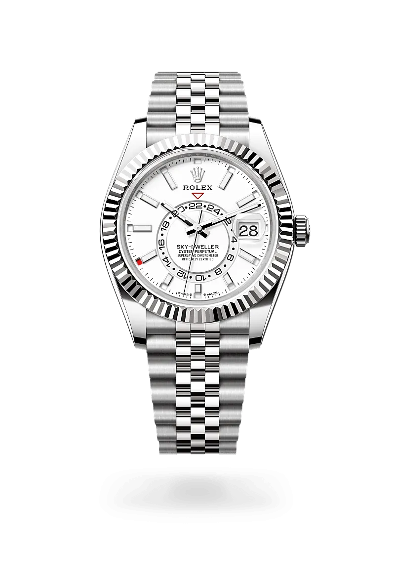 Rolex Sky-Dweller in White Rolesor - combination of Oystersteel and white gold, M336934-0004 | Walters & Hogsett