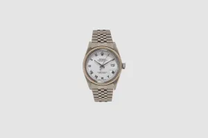 Rolex Stainless Steel Oyster Perpetual Datejust with White Dial